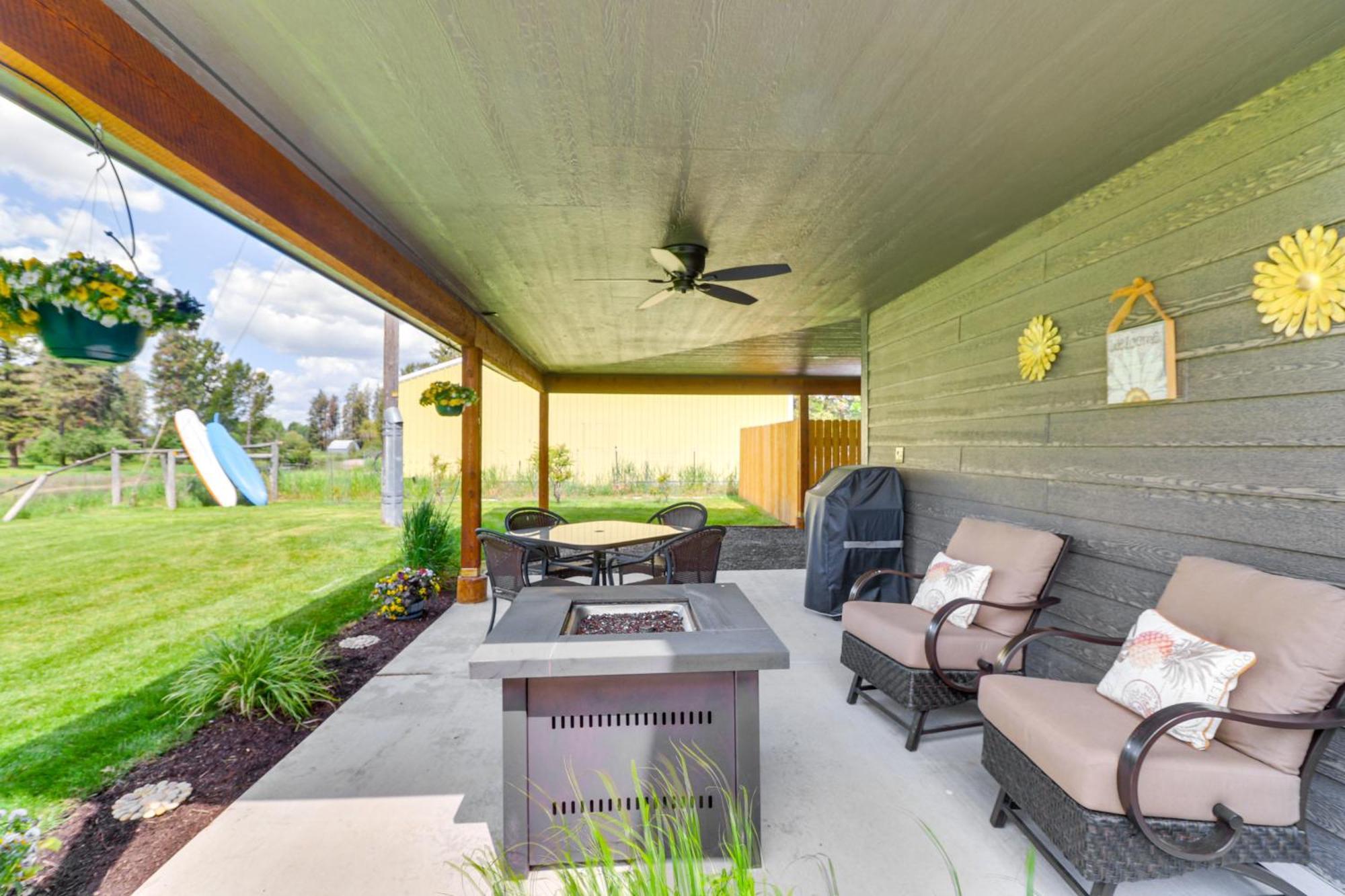 Creekside Apartment In Kalispell On 5 Acres ภายนอก รูปภาพ